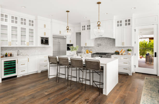 LVP kitchen floor Young America